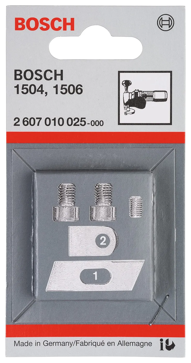 Bosch 2607010025 lames tôle GSC 1,8 x5 réaffûtables